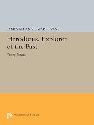 cover image of Herodotus, Explorer of the Past